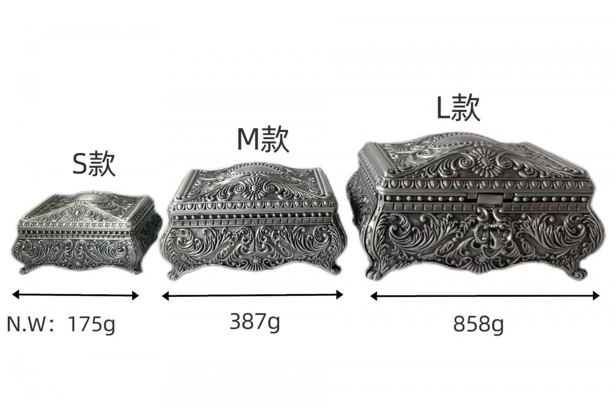 M шкатулка для украшений12.8*8.7*7.1CM